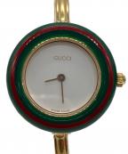 GUCCIグッチ）の古着「チェンジベゼル バングルウォッチ /リストウォッチ」