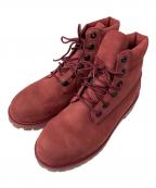 Timberlandティンバーランド）の古着「6インチ プレミアム ウォータープルーフ ブーツ」｜レッド