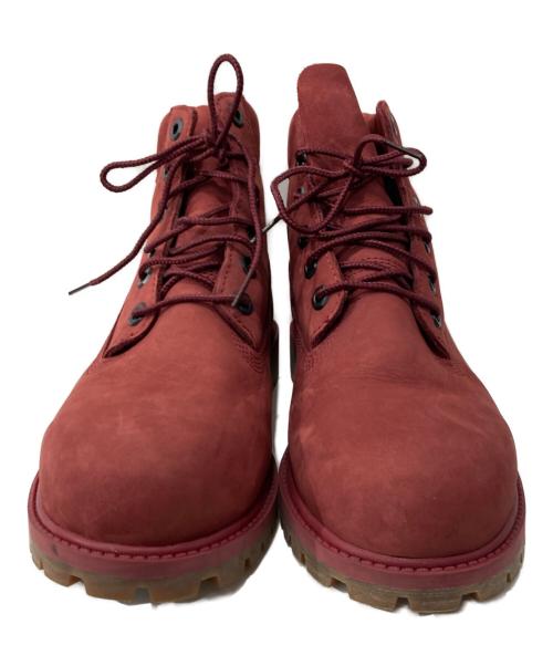 Timberland（ティンバーランド）Timberland (ティンバーランド) 6インチ プレミアム ウォータープルーフ ブーツ レッド サイズ:23.5の古着・服飾アイテム