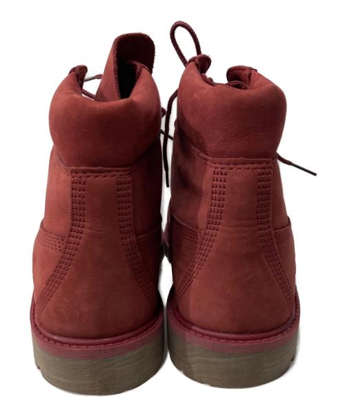 Timberland（ティンバーランド）Timberland (ティンバーランド) 6インチ プレミアム ウォータープルーフ ブーツ レッド サイズ:23.5の古着・服飾アイテム
