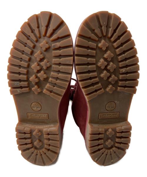 Timberland（ティンバーランド）Timberland (ティンバーランド) 6インチ プレミアム ウォータープルーフ ブーツ レッド サイズ:23.5の古着・服飾アイテム