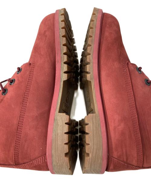 Timberland（ティンバーランド）Timberland (ティンバーランド) 6インチ プレミアム ウォータープルーフ ブーツ レッド サイズ:23.5の古着・服飾アイテム