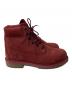中古・古着 Timberland (ティンバーランド) 6インチ プレミアム ウォータープルーフ ブーツ レッド サイズ:23.5：7000円