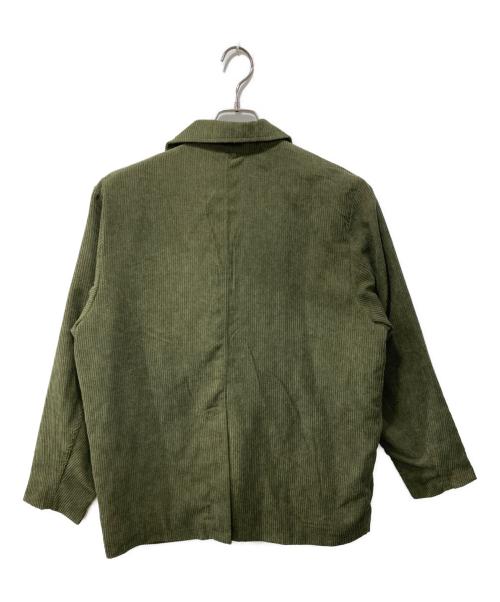 Bleme（ブレム）bleme (ブレム) コーデュロイダブルジャケット カーキ サイズ:Sの古着・服飾アイテム