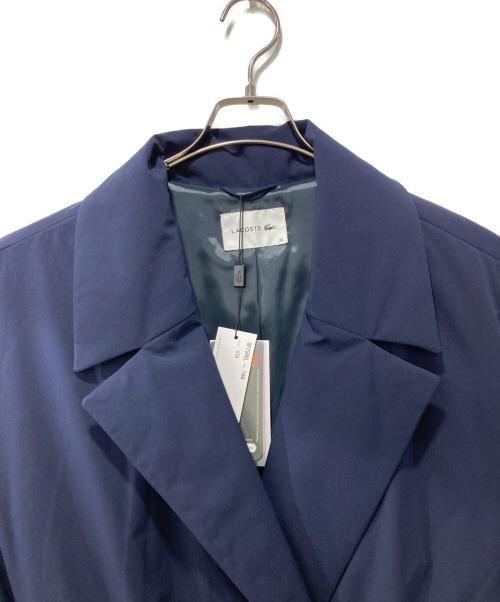 LACOSTE（ラコステ）LACOSTE (ラコステ) パデッドロングチェスターコート ネイビー サイズ:36の古着・服飾アイテム