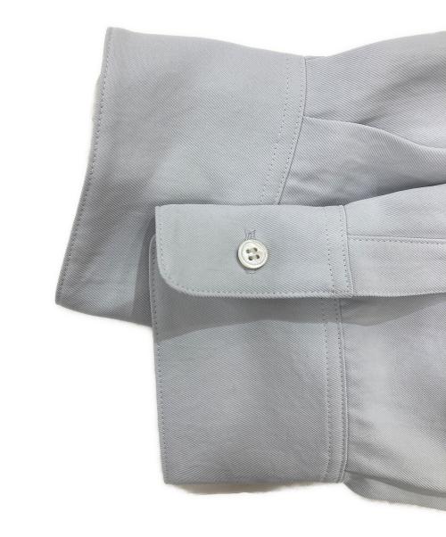 theory（セオリー）theory (セオリー) Dull Acetate Skipper/スキッパーシャツ ブルー サイズ:Sの古着・服飾アイテム