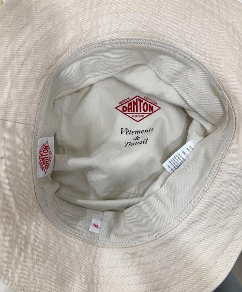 DANTON（ダントン）DANTON (ダントン) バケットハット アイボリー サイズ:Fの古着・服飾アイテム