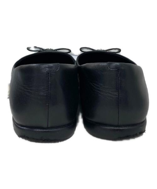 COLE HAAN（コールハーン）COLE HAAN (コールハーン) バレエシューズ/リボンパンプス ブラック サイズ:6Bの古着・服飾アイテム
