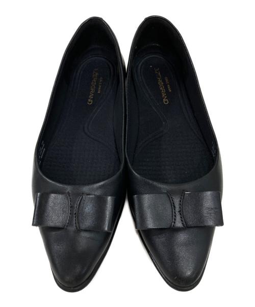 COLE HAAN（コールハーン）COLE HAAN (コールハーン) バレエシューズ/リボンパンプス ブラック サイズ:6Bの古着・服飾アイテム