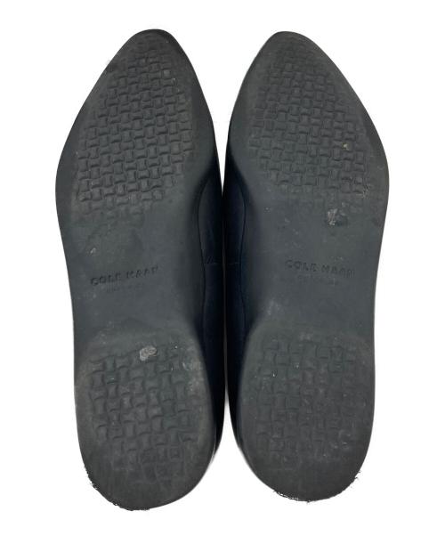 COLE HAAN（コールハーン）COLE HAAN (コールハーン) バレエシューズ/リボンパンプス ブラック サイズ:6Bの古着・服飾アイテム