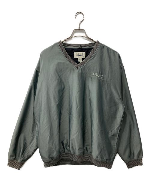 GEAR（ギア）GEAR (ギア) 90s/ナイロンスウェット カーキ サイズ:Lの古着・服飾アイテム