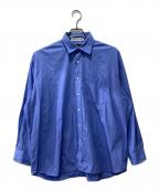 INDIVIDUALIZED SHIRTSインディビジュアライズドシャツ）の古着「長袖シャツ」｜ブルー