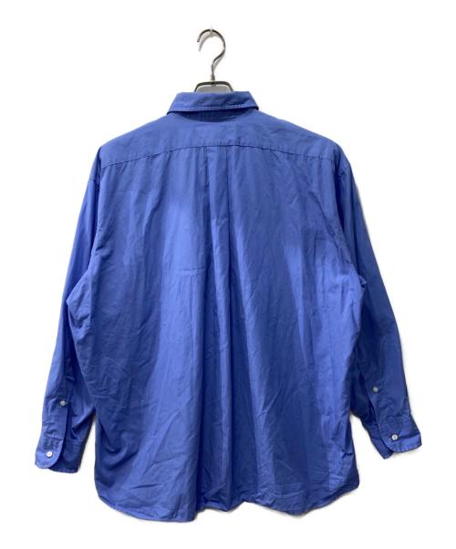INDIVIDUALIZED SHIRTS（インディビジュアライズドシャツ）INDIVIDUALIZED SHIRTS (インディビジュアライズドシャツ) 長袖シャツ ブルー サイズ:Lの古着・服飾アイテム