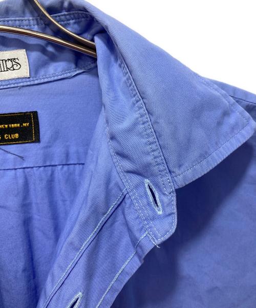 INDIVIDUALIZED SHIRTS（インディビジュアライズドシャツ）INDIVIDUALIZED SHIRTS (インディビジュアライズドシャツ) 長袖シャツ ブルー サイズ:Lの古着・服飾アイテム