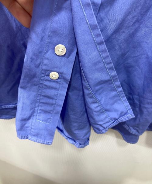 INDIVIDUALIZED SHIRTS（インディビジュアライズドシャツ）INDIVIDUALIZED SHIRTS (インディビジュアライズドシャツ) 長袖シャツ ブルー サイズ:Lの古着・服飾アイテム