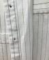 中古・古着 DRESS (ドレス) ストライプビッグシャツ/にしのや グリーン×ホワイト サイズ:F：10000円