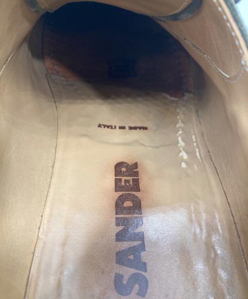 JIL SANDER（ジルサンダー）JIL SANDER (ジルサンダー) レザーシューズ/プレーントゥ ブラック サイズ:9の古着・服飾アイテム