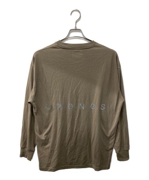 CRONOS（クロノス）CRONOS (クロノス) ロングスリーブカットソー カーキ サイズ:38の古着・服飾アイテム