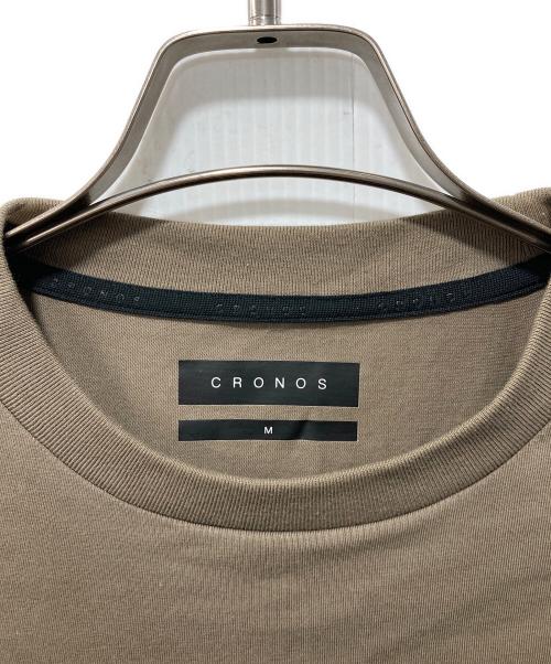 CRONOS（クロノス）CRONOS (クロノス) ロングスリーブカットソー カーキ サイズ:38の古着・服飾アイテム