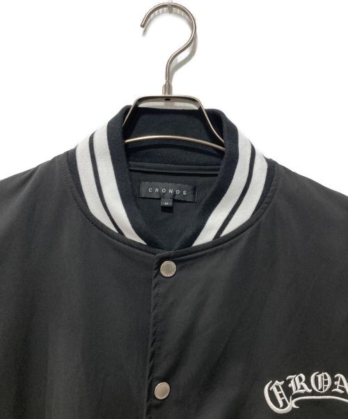 CRONOS（クロノス）CRONOS (クロノス) ライトスタジアムジャンパー ブラック サイズ:38の古着・服飾アイテム