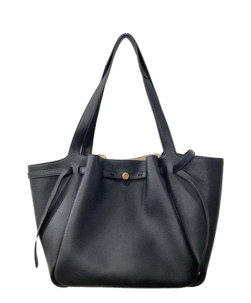 TORY BURCH（トリーバーチ）TORY BURCH (トリーバーチ) トートバッグ/ロミー トートバッグ ブラックの古着・服飾アイテム