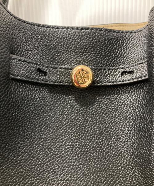 TORY BURCH（トリーバーチ）TORY BURCH (トリーバーチ) トートバッグ/ロミー トートバッグ ブラックの古着・服飾アイテム