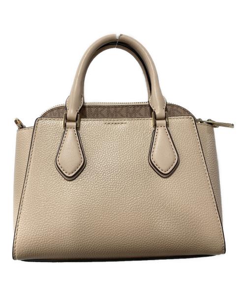 MICHAEL KORS（マイケルコース）MICHAEL KORS (マイケルコース) 2WAYショルダーバッグ ベージュの古着・服飾アイテム