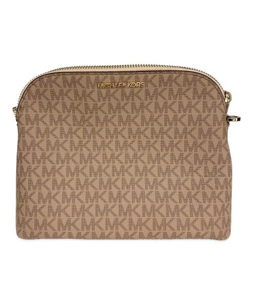 MICHAEL KORS（マイケルコース）MICHAEL KORS (マイケルコース) 2WAYショルダーバッグ ベージュの古着・服飾アイテム