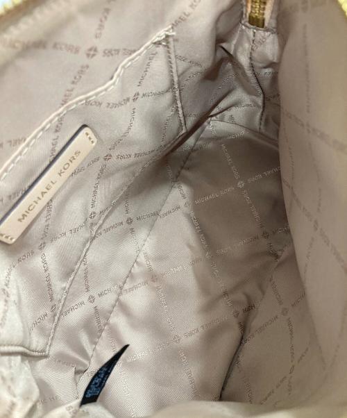 MICHAEL KORS（マイケルコース）MICHAEL KORS (マイケルコース) 2WAYショルダーバッグ ベージュの古着・服飾アイテム
