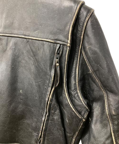 HARLEY-DAVIDSON（ハーレーダビッドソン）HARLEY-DAVIDSON (ハーレーダビッドソン) ダブルライダースジャケット ブラック サイズ:MWの古着・服飾アイテム