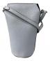 ECCO（エコー）の古着「レザーショルダーバッグ/Pot Bag Pebbled Leather」｜ブルー