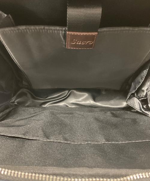 sacro（サークロ）sacro (サークロ) ビジネスリュック ネイビー 未使用品の古着・服飾アイテム