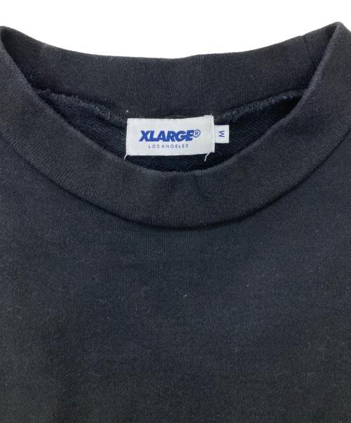 X-LARGE（エクストララージ）X-LARGE (エクストララージ) プルオーバースウェット ブラック サイズ:Mの古着・服飾アイテム