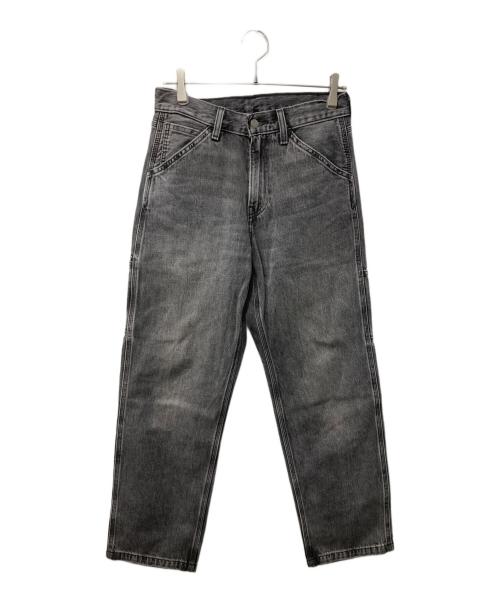 LEVI'S（リーバイス）LEVI'S (リーバイス) デニムペインターパンツ グレー サイズ:W82　L32の古着・服飾アイテム