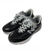 NEW BALANCEニューバランス）の古着「ローカットスニーカー/990v6/USA製」｜ブラック