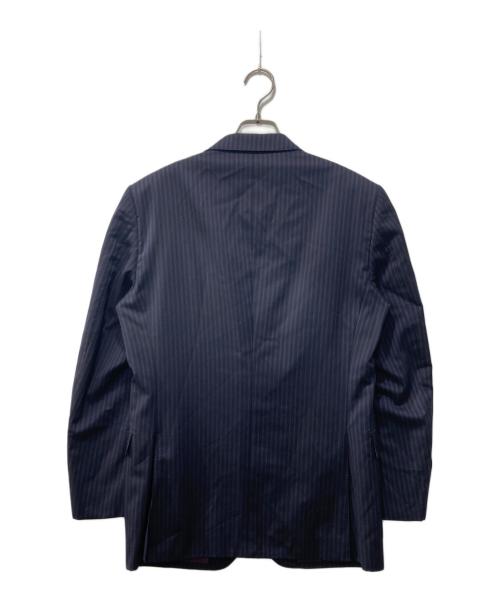 BURBERRY BLACK LABEL（バーバリーブラックレーベル）BURBERRY BLACK LABEL (バーバリーブラックレーベル) セットアップスーツ ブラック×パープル サイズ:SIZE 92-76-170の古着・服飾アイテム