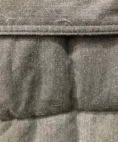 BURBERRY BLACK LABEL（バーバリーブラックレーベル）BURBERRY BLACK LABEL (バーバリーブラックレーベル) ラビットファー ダウンコート グレー サイズ:Mの古着・服飾アイテム