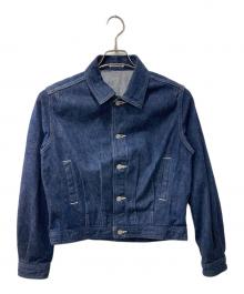 AURALEE（オーラリー）の古着「SELVEDGE LIGHT DENIM BLOUSON /デニムジャケット」｜インディゴ