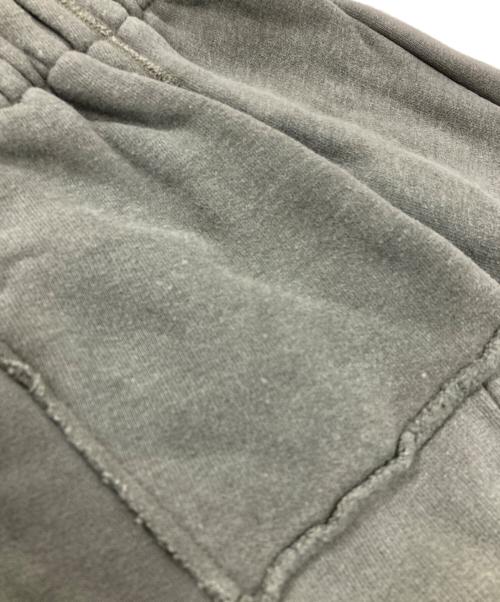 MALION VINTAGE（マリオンヴィンテージ）malion vintage (マリオンヴィンテージ) リメイクスウェットスカート カーキ サイズ:Fの古着・服飾アイテム