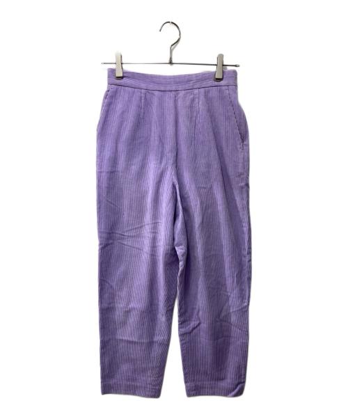 6(ROKU) BEAUTY&YOUTH（ロク ビューティーアンドユース）6(ROKU) BEAUTY&YOUTH (ロク ビューティーアンドユース) CORDUROY PANTS パープル サイズ:34の古着・服飾アイテム