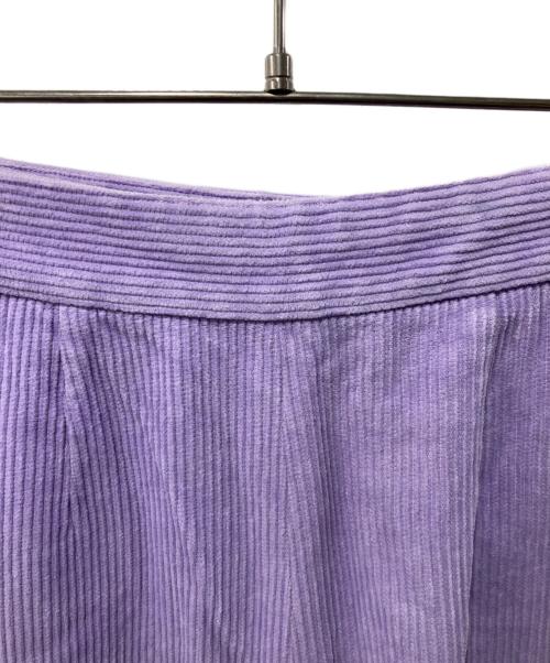 6(ROKU) BEAUTY&YOUTH（ロク ビューティーアンドユース）6(ROKU) BEAUTY&YOUTH (ロク ビューティーアンドユース) CORDUROY PANTS パープル サイズ:34の古着・服飾アイテム