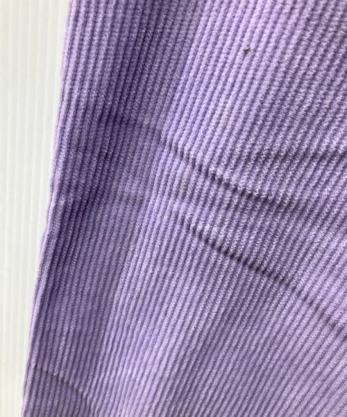 6(ROKU) BEAUTY&YOUTH（ロク ビューティーアンドユース）6(ROKU) BEAUTY&YOUTH (ロク ビューティーアンドユース) CORDUROY PANTS パープル サイズ:34の古着・服飾アイテム