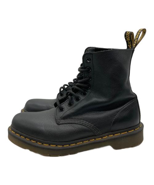 Dr.Martens（ドクターマーチン）Dr.Martens (ドクターマーチン) PASCAL VIRGINIA 8 ホールブーツ ブラック サイズ:UK5の古着・服飾アイテム