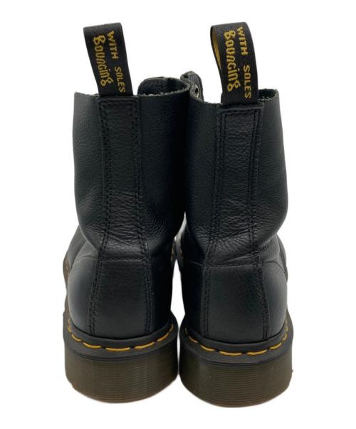 Dr.Martens（ドクターマーチン）Dr.Martens (ドクターマーチン) PASCAL VIRGINIA 8 ホールブーツ ブラック サイズ:UK5の古着・服飾アイテム