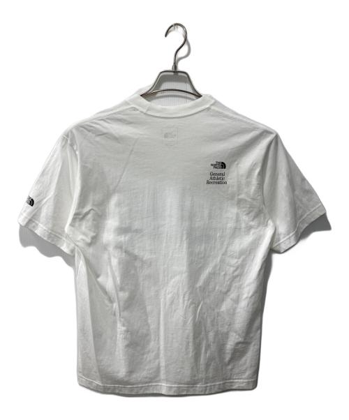 THE NORTH FACE（ザ ノース フェイス）THE NORTH FACE (ザ ノース フェイス) GAR タイポグラフィックホワイトショートスリーブティー ホワイト サイズ:Sの古着・服飾アイテム
