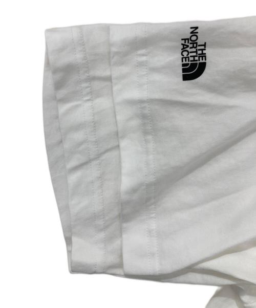 THE NORTH FACE（ザ ノース フェイス）THE NORTH FACE (ザ ノース フェイス) GAR タイポグラフィックホワイトショートスリーブティー ホワイト サイズ:Sの古着・服飾アイテム