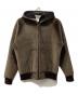 CarHartt（カーハート）の古着「80's-90's 三角タグ/ベロアジップパーカー/ジップジャケット」｜ブラウン