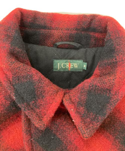 J.CREW（ジェイクルー）J.CREW (ジェイクルー) 巨人タグ/ウールジャケット レッド サイズ:Mの古着・服飾アイテム