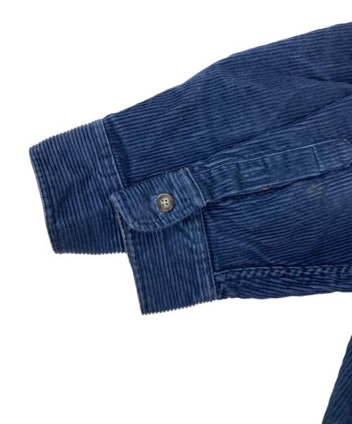 J.CREW（ジェイクルー）J.CREW (ジェイクルー) 90s/プルオーバーコーデュロイシャツ ネイビー サイズ:Mの古着・服飾アイテム