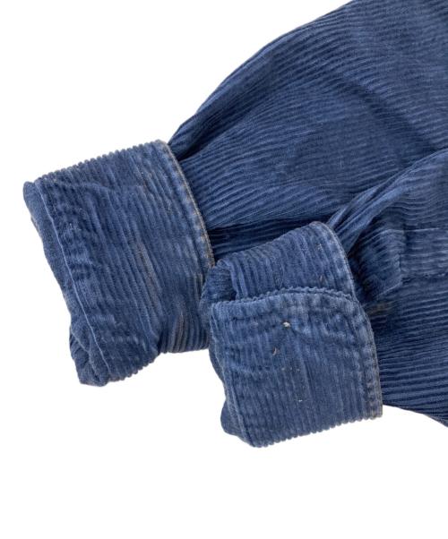 J.CREW（ジェイクルー）J.CREW (ジェイクルー) 90s/プルオーバーコーデュロイシャツ ネイビー サイズ:Mの古着・服飾アイテム